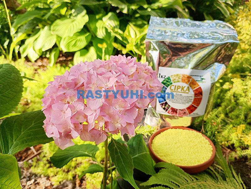 Видео внесение серы